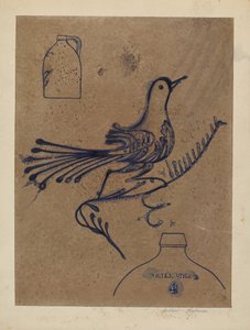 Steengoed Kruik, ca. 1937 door Arthur Matthews