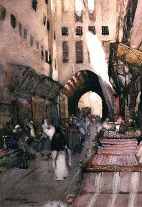 Een Turkse bazaar