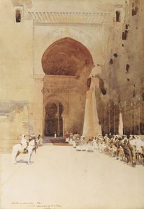 De poorten van gerechtigheid, 1890 door Arthur Melville