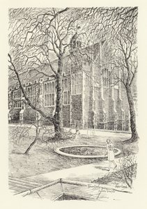 Fountain Court, Middle Temple door Arthur Moreland
