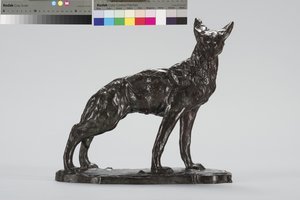 Alerte Coyote door Arthur Putnam