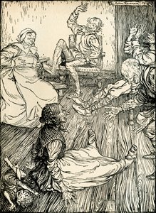 Een Midzomernachtsdroom door Arthur Rackham