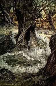 Een Midzomernachtsdroom door Arthur Rackham