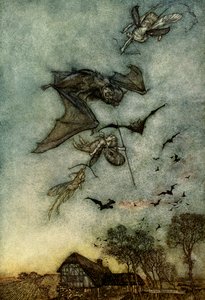 Een Midzomernachtsdroom door Arthur Rackham