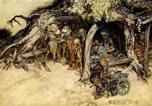 Een Midzomernachtsdroom door Arthur Rackham