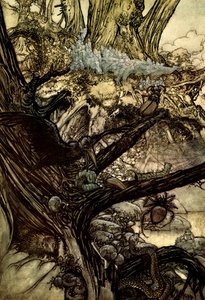 Een Midzomernachtsdroom door Arthur Rackham