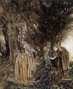 Een Midzomernachtsdroom door Arthur Rackham