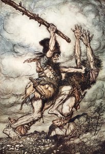 Fafner doodt Fasolt