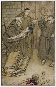 Als iemand loog of als iemand vloekte door Arthur Rackham