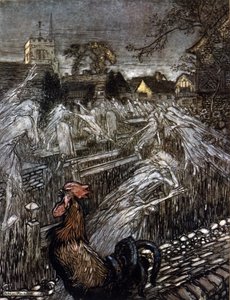 Illustratie door Arthur Rackham voor De Droom van een Zomernacht door William Shakespeare