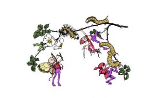 Illustratie door Arthur Rackham voor De Droom van een Zomernacht door William Shakespeare