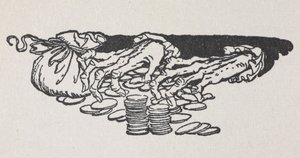 Illustratie van Scrooge