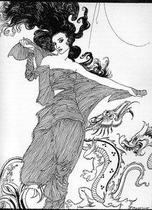 Ligeia door Arthur Rackham