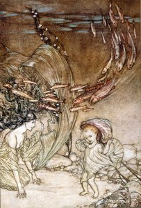 Ondine door Arthur Rackham