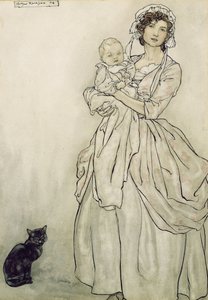 Rips dochter en kleinkind, 1904