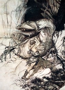 Siegfried doodt Fafner