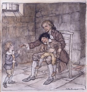 Sir William Thornhill door Arthur Rackham