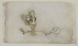 De feeën dingen, uit Een Midzomernachtsdroom, gepubliceerd 1908 door Arthur Rackham