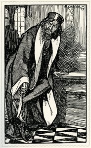 De Koopman van Venetië door Arthur Rackham