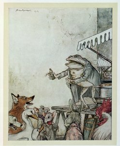 De kwakzalverkikker, illustratie uit 
