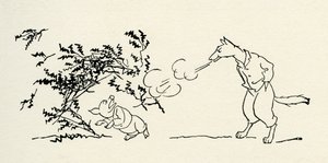 De Drie Kleine Biggetjes door Arthur Rackham