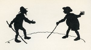 De Wijze Mannen van Gotham door Arthur Rackham
