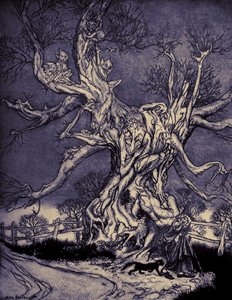 De Legende van Sleepy Hollow door Arthur Rackham