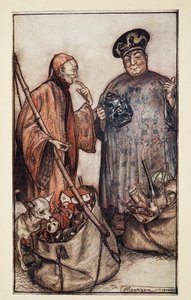 Twee van die Wijzen ?. Zoals Kramers Onder Ons, uit Gullivers Reizen door Jonathon Swift, pub. 1909