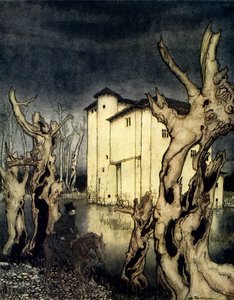 Onbekend schilderij door Arthur Rackham