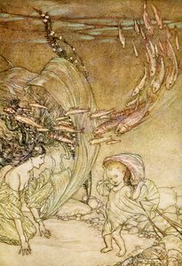 Undine door Friedrich de la Motte Fouqué door Arthur Rackham