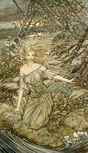 Undine door Friedrich de la Motte Fouqué door Arthur Rackham