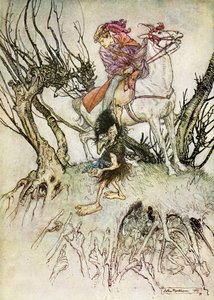 Undine door Friedrich de la Motte Fouqué door Arthur Rackham