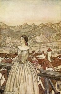 Undine door Friedrich de la Motte Fouqué door Arthur Rackham