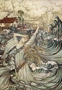 Undine door Friedrich de la Motte Fouqué door Arthur Rackham