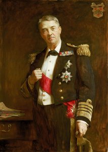 Admiraal Sir John Fisher (1841-1920) door Arthur Stockdale Cope
