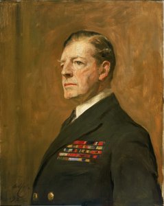 Admiraal van de Vloot Sir David Beatty, 1e Graaf Beatty, 1871-1936 door Arthur Stockdale Cope