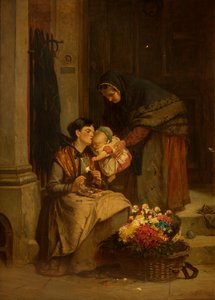Haar zoetste bloem, 1880