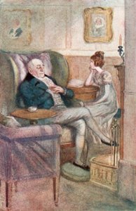 Illustratie voor Emma door Jane Austen door Arthur Wallis Mills