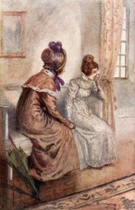Illustratie voor Emma door Jane Austen door Arthur Wallis Mills