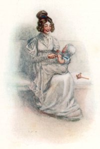 Illustratie voor Emma door Jane Austen door Arthur Wallis Mills