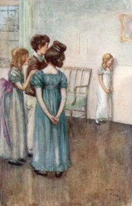 Illustratie voor Northanger Abbey door Jane Austen door Arthur Wallis Mills