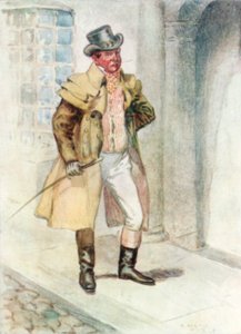 Illustratie voor Northanger Abbey door Jane Austen