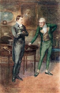 Illustratie voor Northanger Abbey door Jane Austen door Arthur Wallis Mills