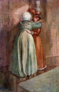 Illustratie voor Northanger Abbey door Jane Austen door Arthur Wallis Mills