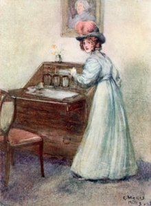 Illustratie voor Overtuiging door Jane Austen door Arthur Wallis Mills