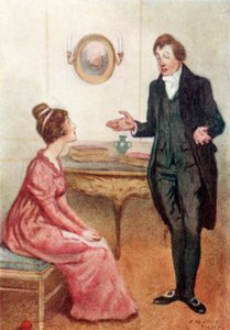 Illustratie voor Pride and Prejudice door Jane Austen