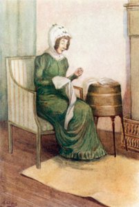 Illustratie voor Trots en Vooroordeel door Jane Austen door Arthur Wallis Mills
