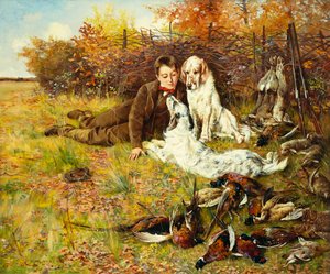 Het Einde van de Dagelijkse Jacht door Arthur Wardle