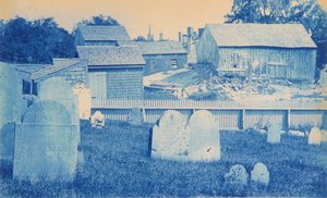 Begraafplaats in Ipswich door Arthur Wesley Dow