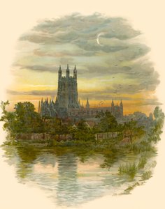 Kathedraal van Gloucester, Noordwest door Arthur Wilde Parsons